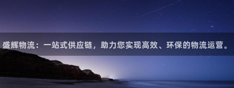豪门国际官方官网：盛辉物流：一站式供
