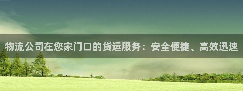 豪门国际加拿大模拟器:物流公司在您家
