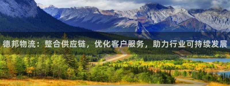 豪门国际违法吗:德邦物流:整合供应链